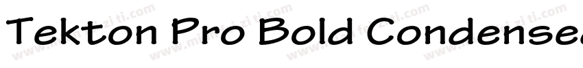 Tekton Pro Bold Condensed字体转换